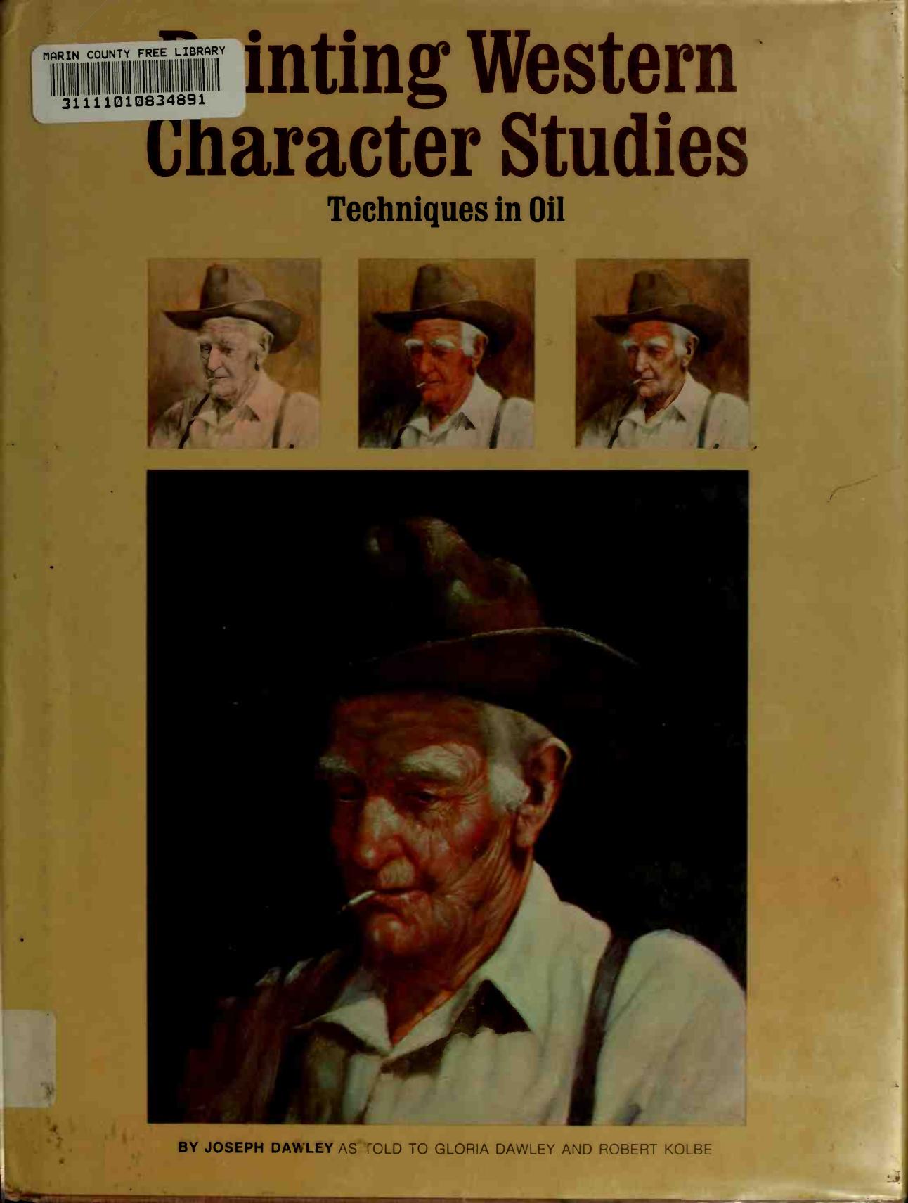 Painting Western Character Studies