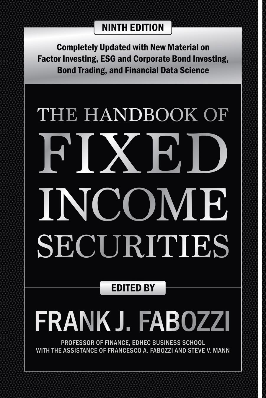 The Handbook of Fixed Income Securities, Ninth Edition