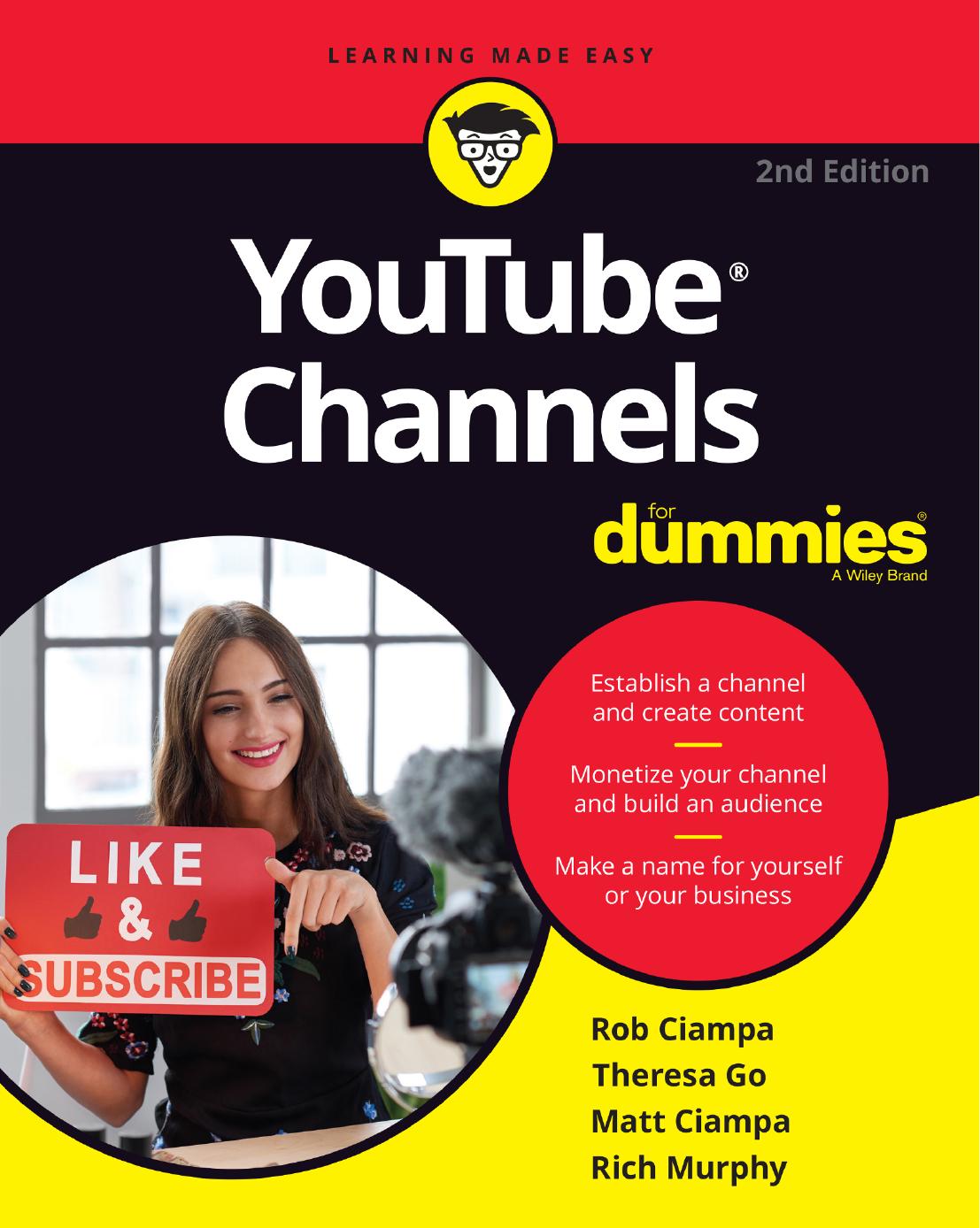 YouTube® Channels For Dummies®, 2nd Edition